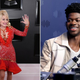 Dolly Parton (Jon Kopaloff/Getty Images) and Lil Nas X (Cindy Ord/Getty Images for SiriusXM)